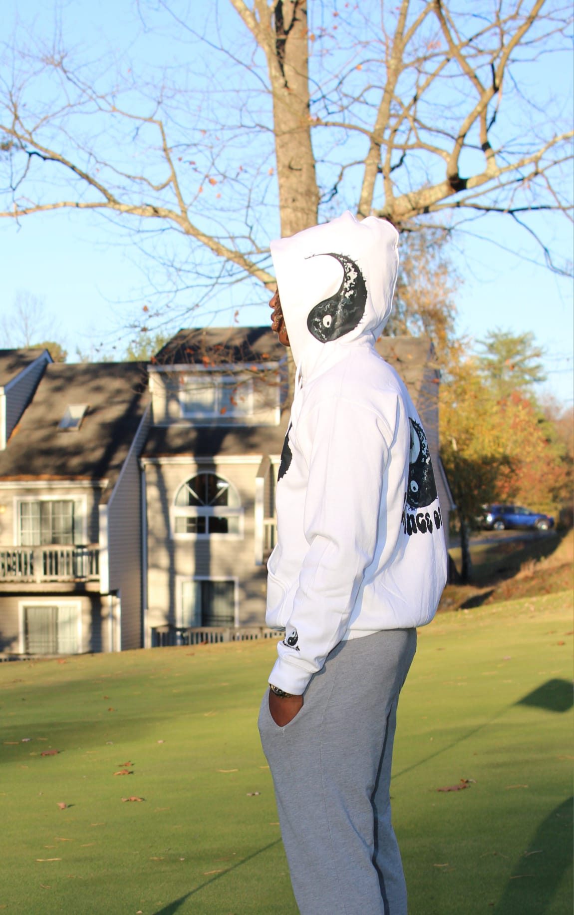 YNY White Hoodies